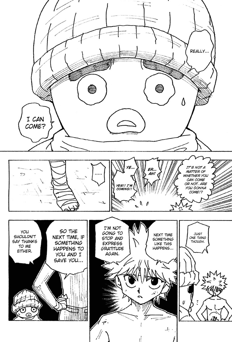 Hunter x Hunter Manga Chapter 255 page 12 - 5: Part 1 to 2: Part 1