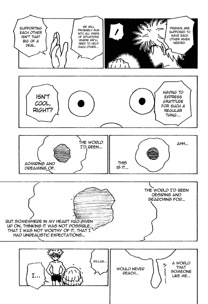 Hunter x Hunter Manga Chapter 255 page 13 - 5: Part 1 to 2: Part 1
