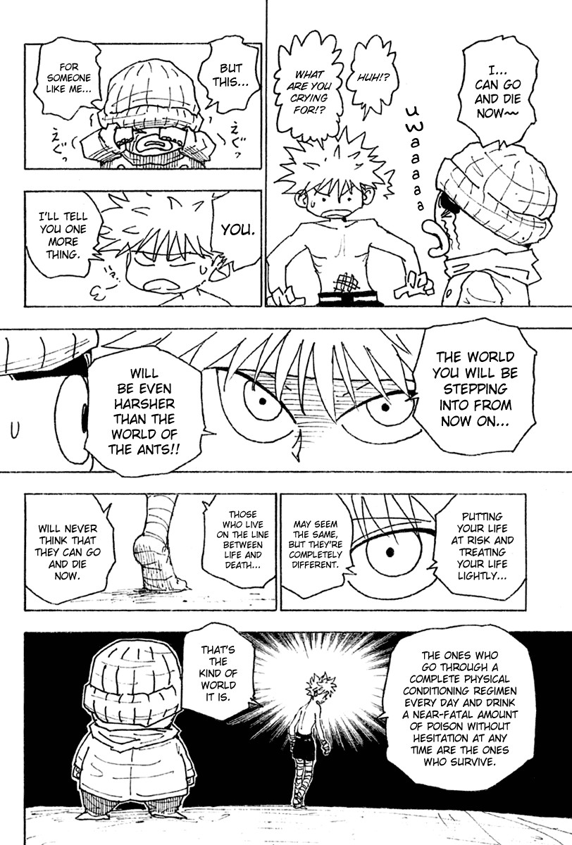Hunter x Hunter Manga Chapter 255 page 14 - 5: Part 1 to 2: Part 1