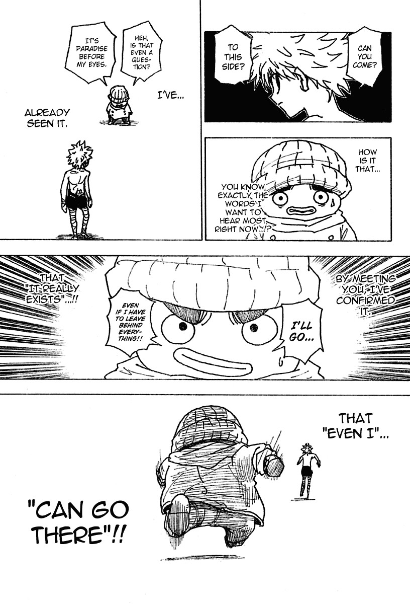 Hunter x Hunter Manga Chapter 255 page 15 - 5: Part 1 to 2: Part 1