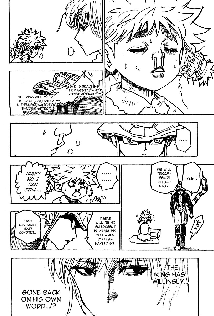 Hunter x Hunter Manga Chapter 255 page 18 - 5: Part 1 to 2: Part 1