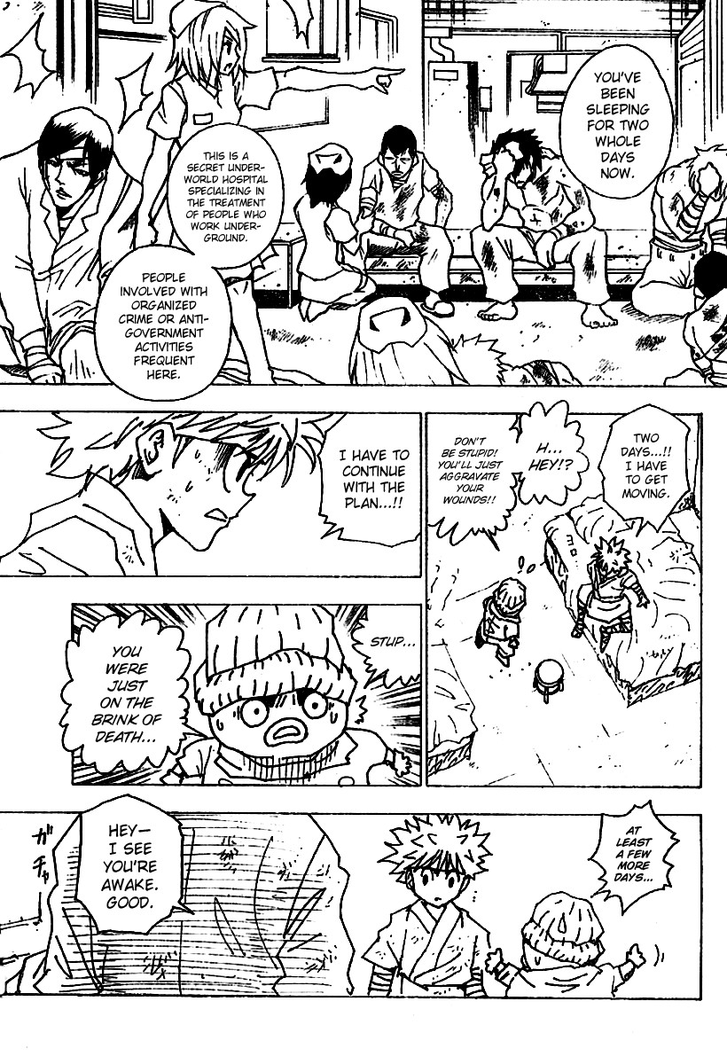 Hunter x Hunter Manga Chapter 255 page 6 - 5: Part 1 to 2: Part 1