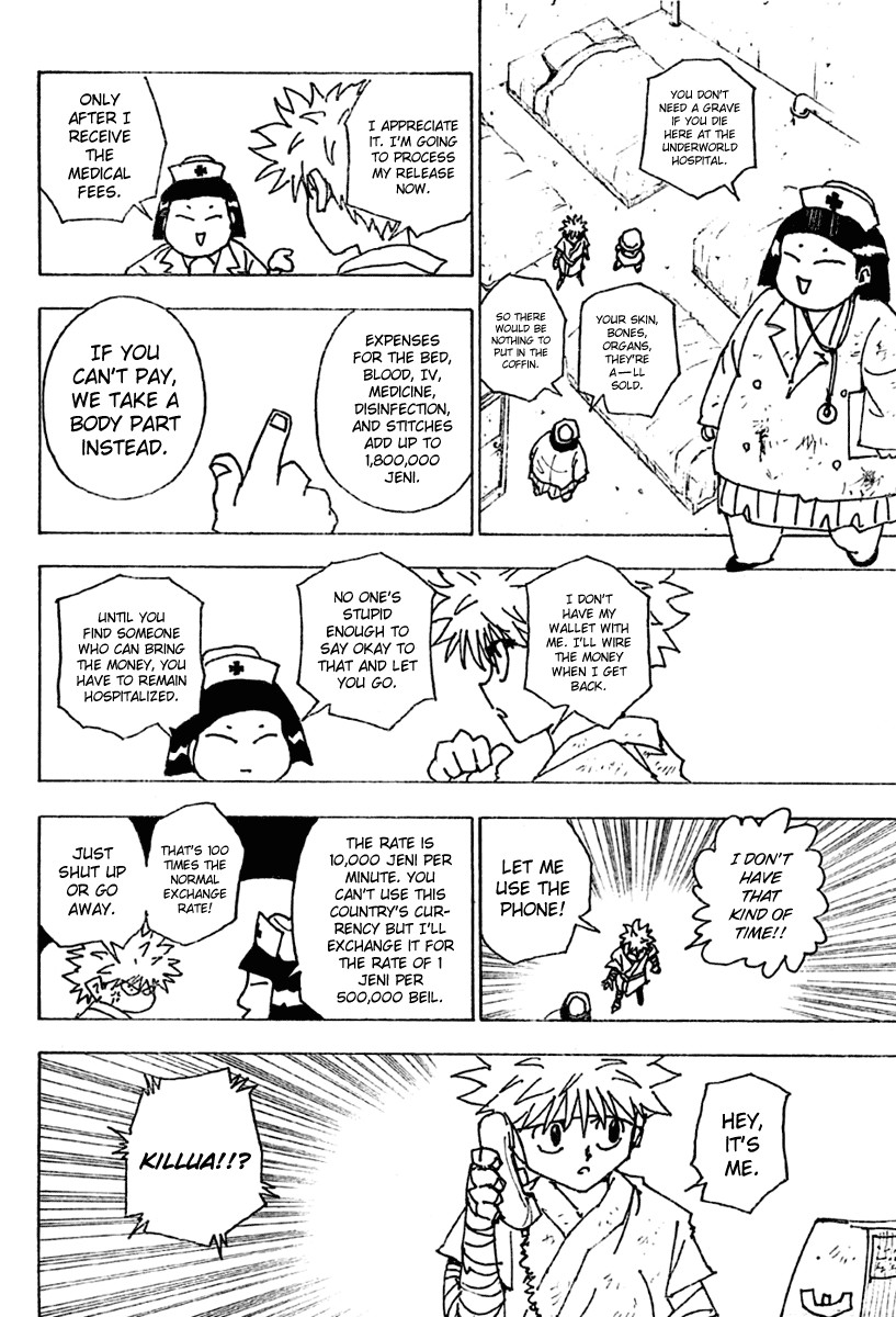 Hunter x Hunter Manga Chapter 255 page 7 - 5: Part 1 to 2: Part 1