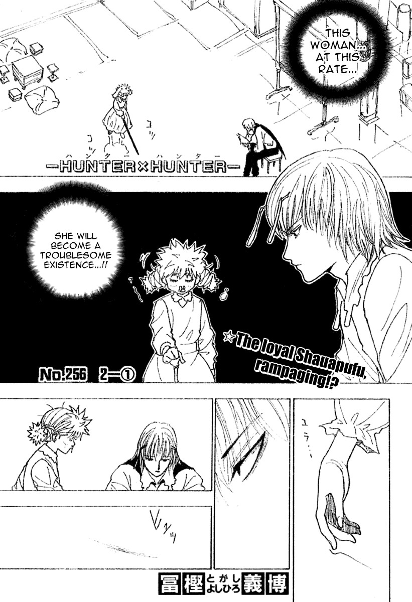Hunter x Hunter Manga Chapter 256 page 1 - 2: Part 2
