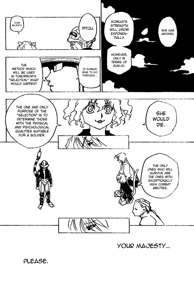 Hunter x Hunter Manga Chapter 257 page 12 - 1: Part 1