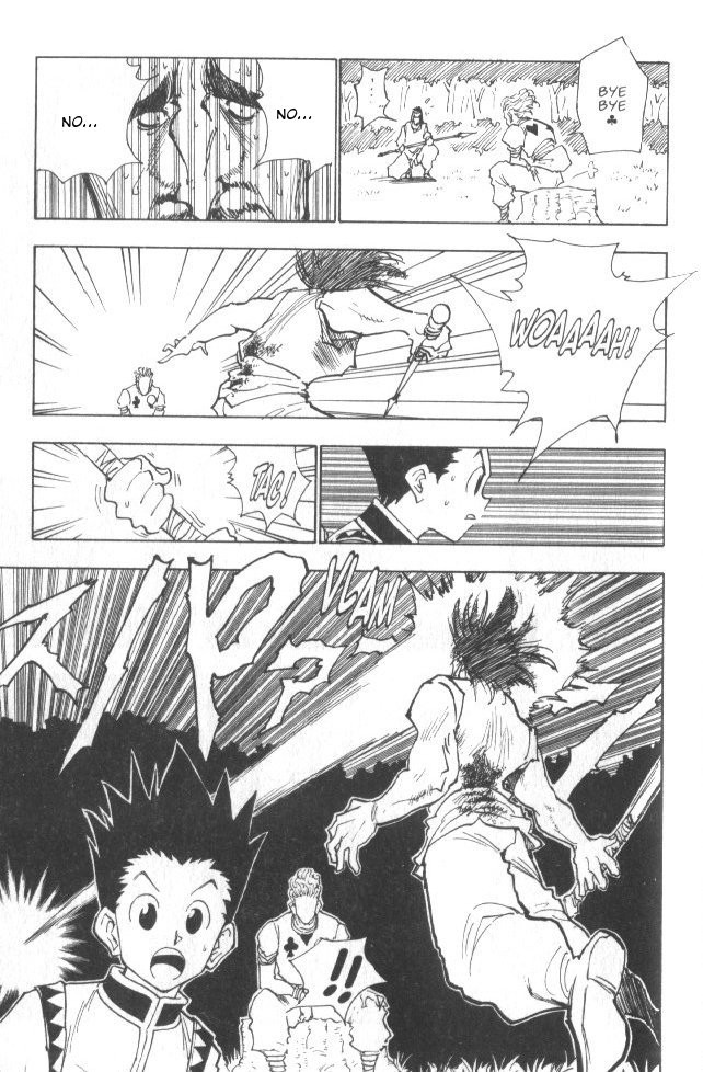 Hunter x Hunter Manga Chapter 26 page 14 - The Night Before the Showdown