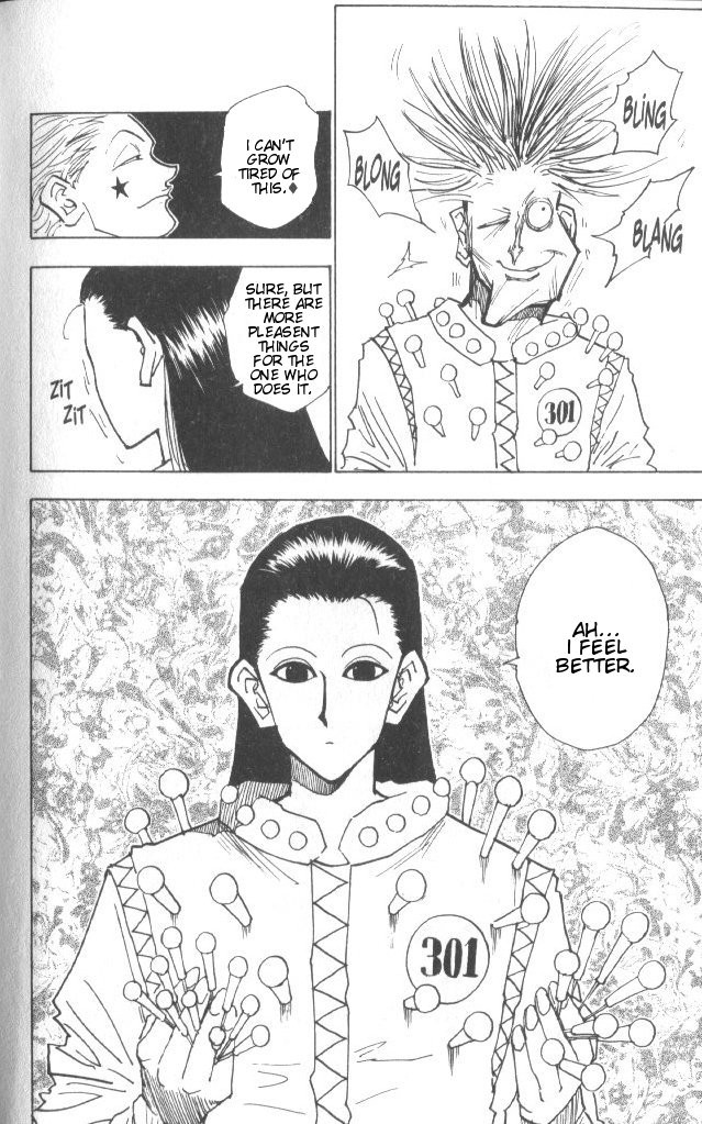 Hunter x Hunter Manga Chapter 26 page 17 - The Night Before the Showdown