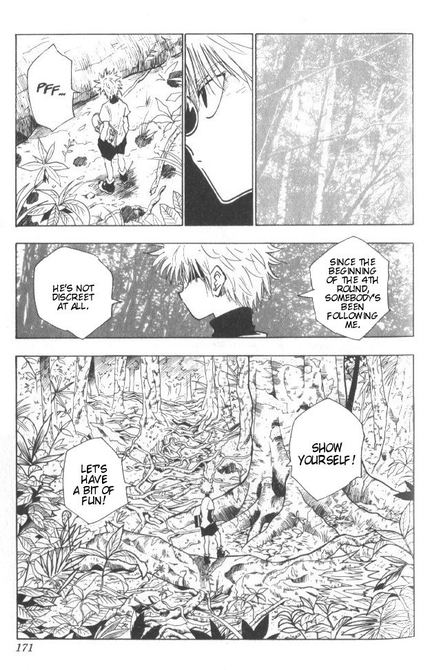 Hunter x Hunter Manga Chapter 26 page 6 - The Night Before the Showdown