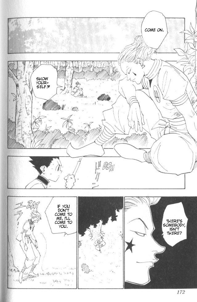 Hunter x Hunter Manga Chapter 26 page 7 - The Night Before the Showdown