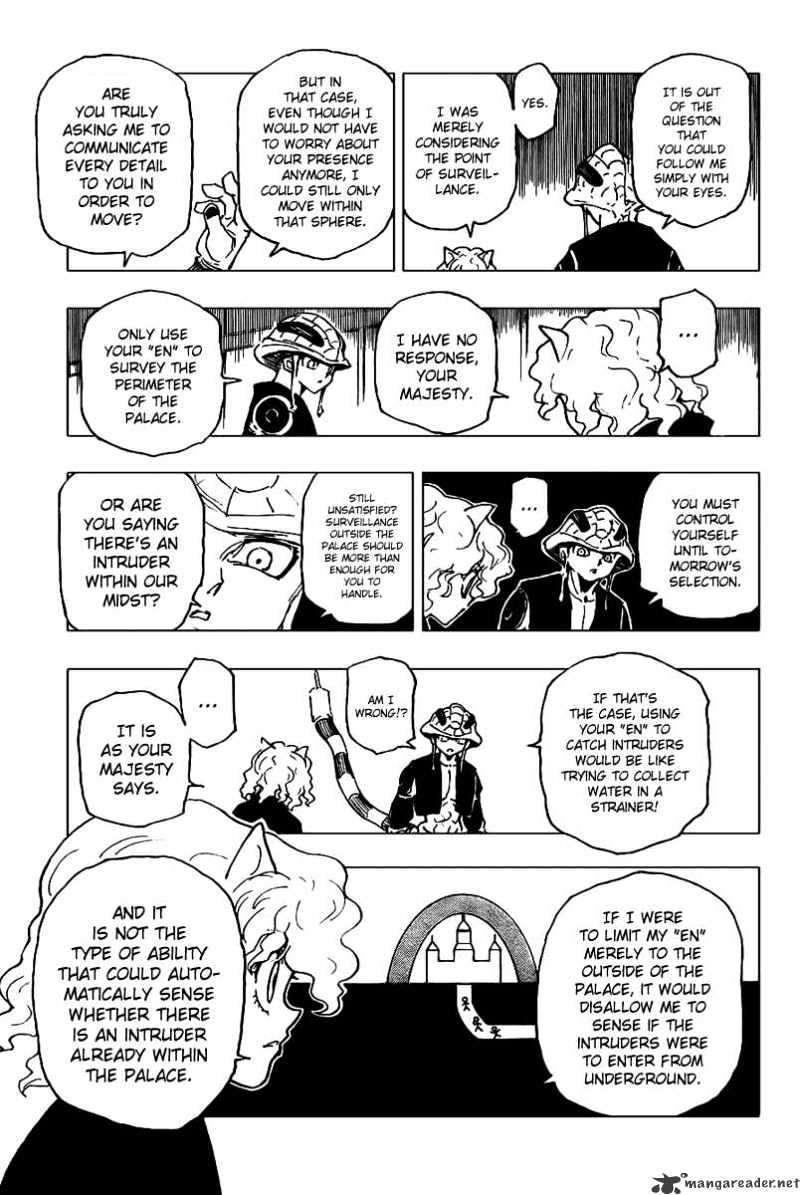 Hunter x Hunter Manga Chapter 261 page 17 - Charge: Part 1