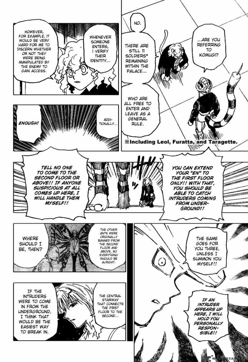 Hunter x Hunter Manga Chapter 261 page 18 - Charge: Part 1