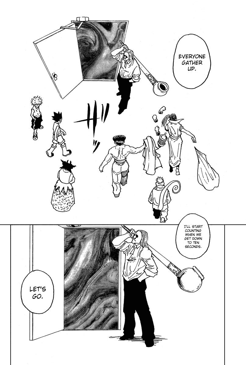 Hunter x Hunter Manga Chapter 262 page 18 - Charge: Part 2