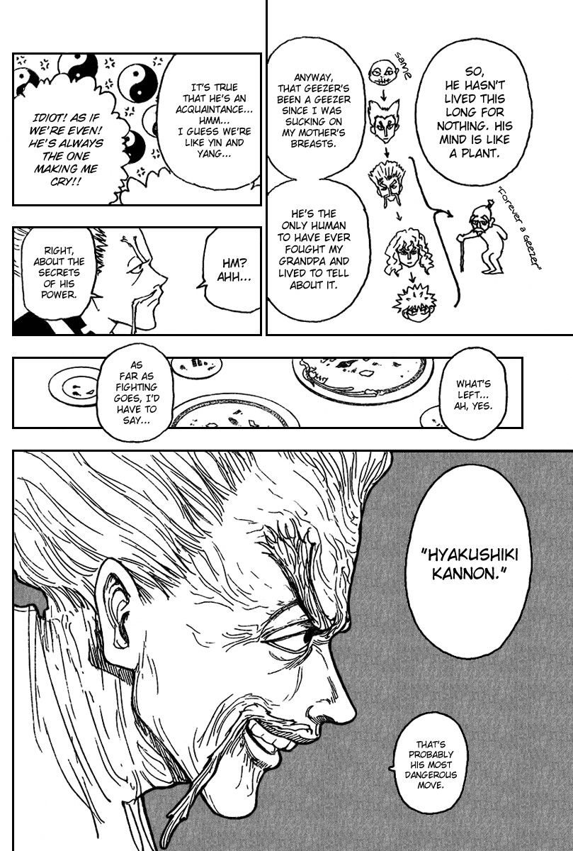 Hunter x Hunter Manga Chapter 264 page 10 - Charge: Part 4