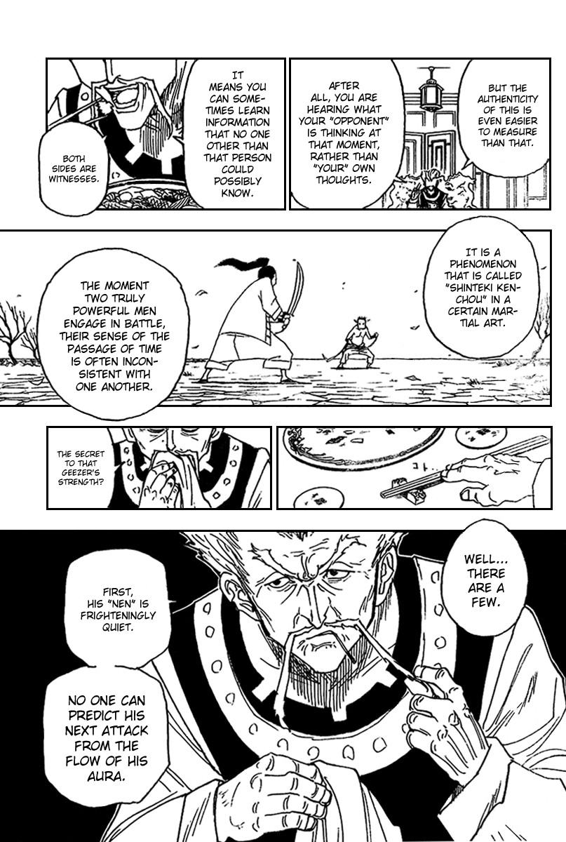 Hunter x Hunter Manga Chapter 264 page 9 - Charge: Part 4