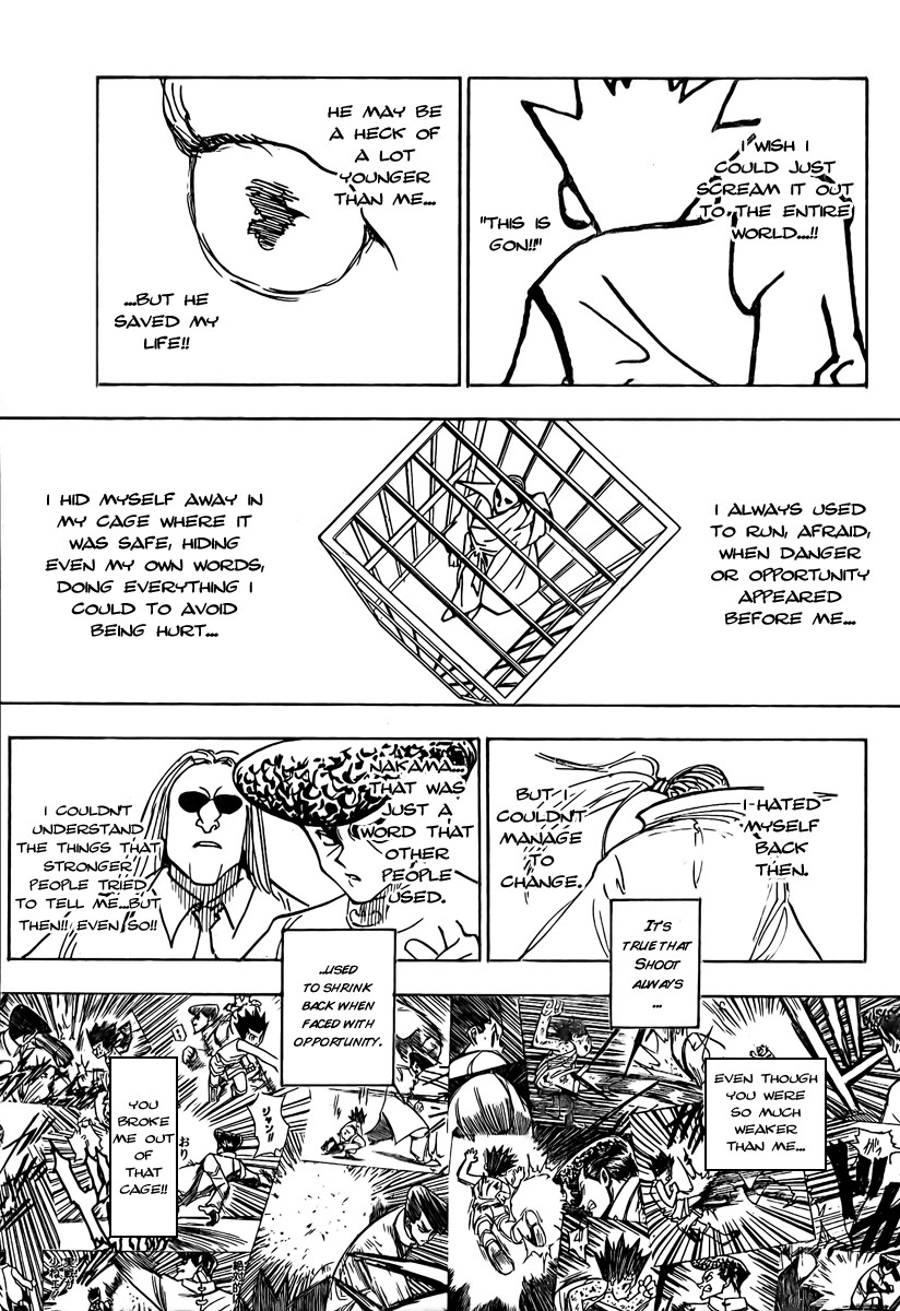 Hunter x Hunter Manga Chapter 266 page 12 - In the Unlikely Event Of...