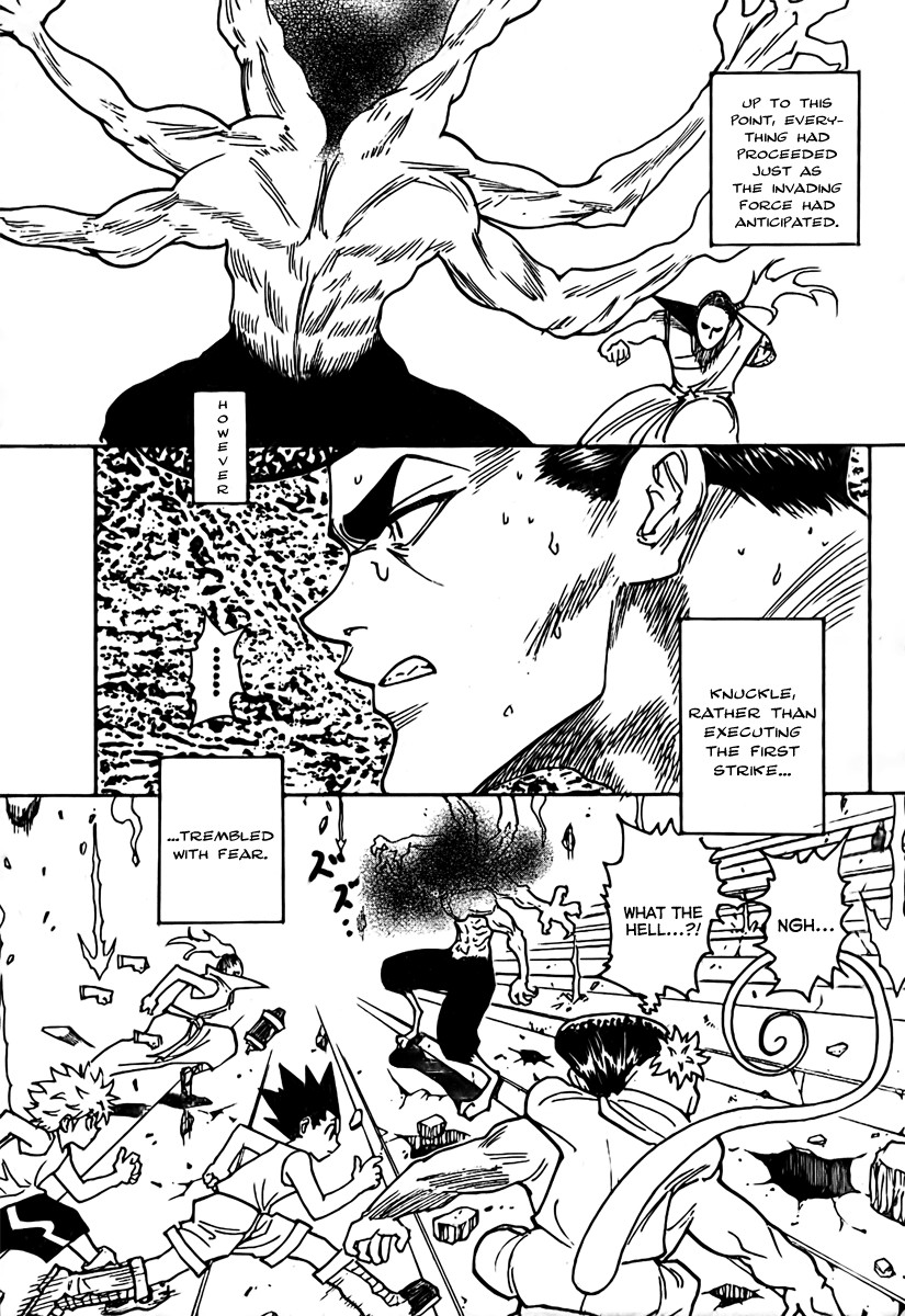 Hunter x Hunter Manga Chapter 267 page 4 - Activation