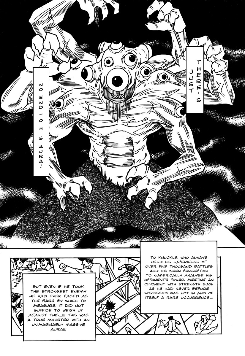 Hunter x Hunter Manga Chapter 267 page 5 - Activation