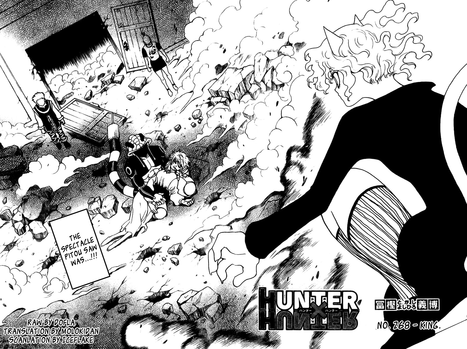 Hunter x Hunter Manga Chapter 268 page 2 - The King