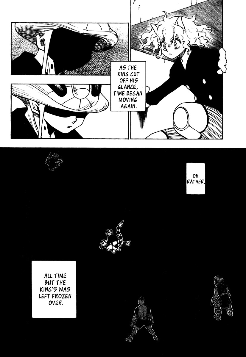 Hunter x Hunter Manga Chapter 268 page 3 - The King