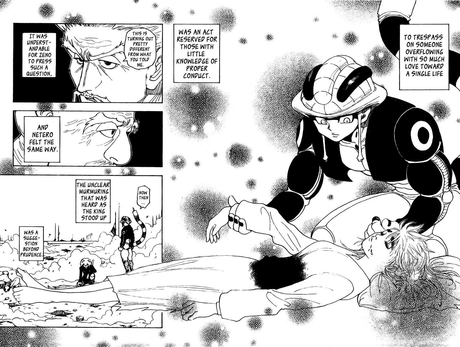 Hunter x Hunter Manga Chapter 268 page 7 - The King