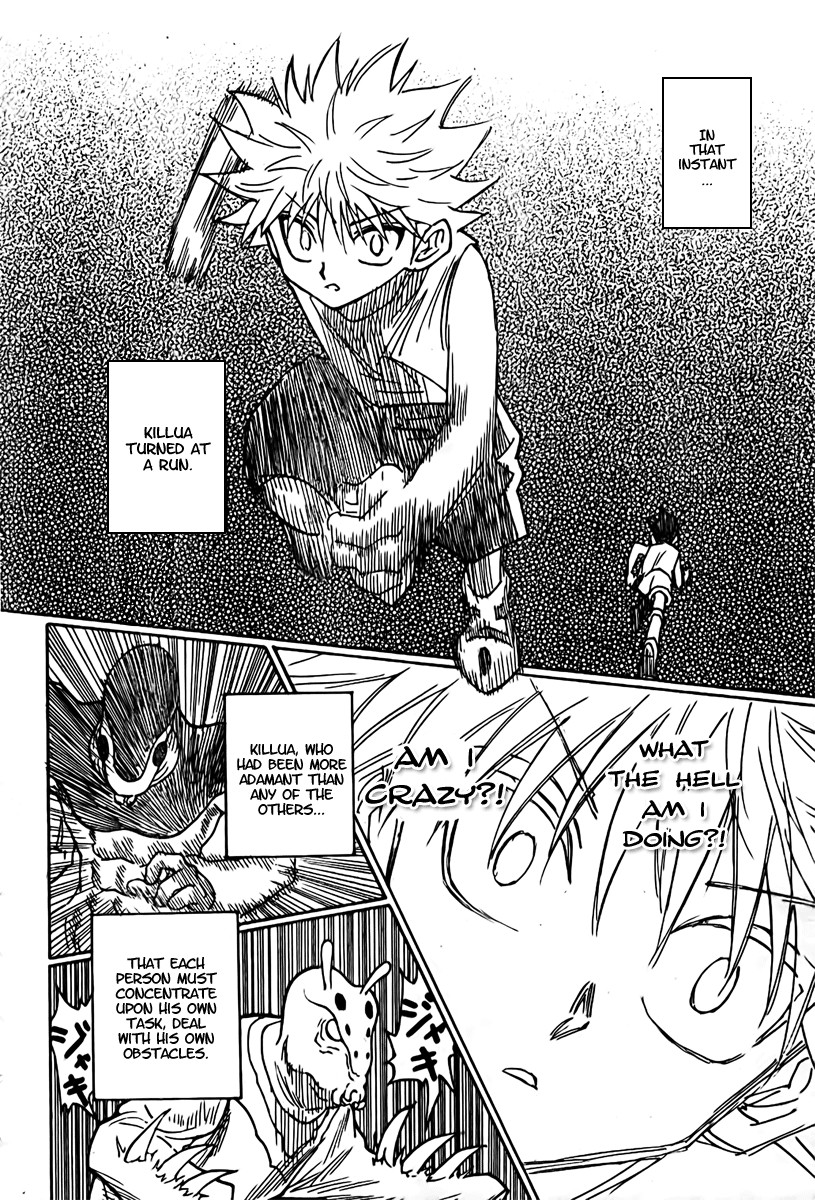 Hunter x Hunter Manga Chapter 269 page 11 - Adversity Is a Good Thing