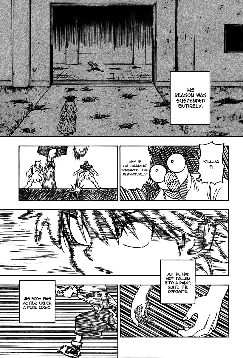 Hunter x Hunter Manga Chapter 269 page 12 - Adversity Is a Good Thing