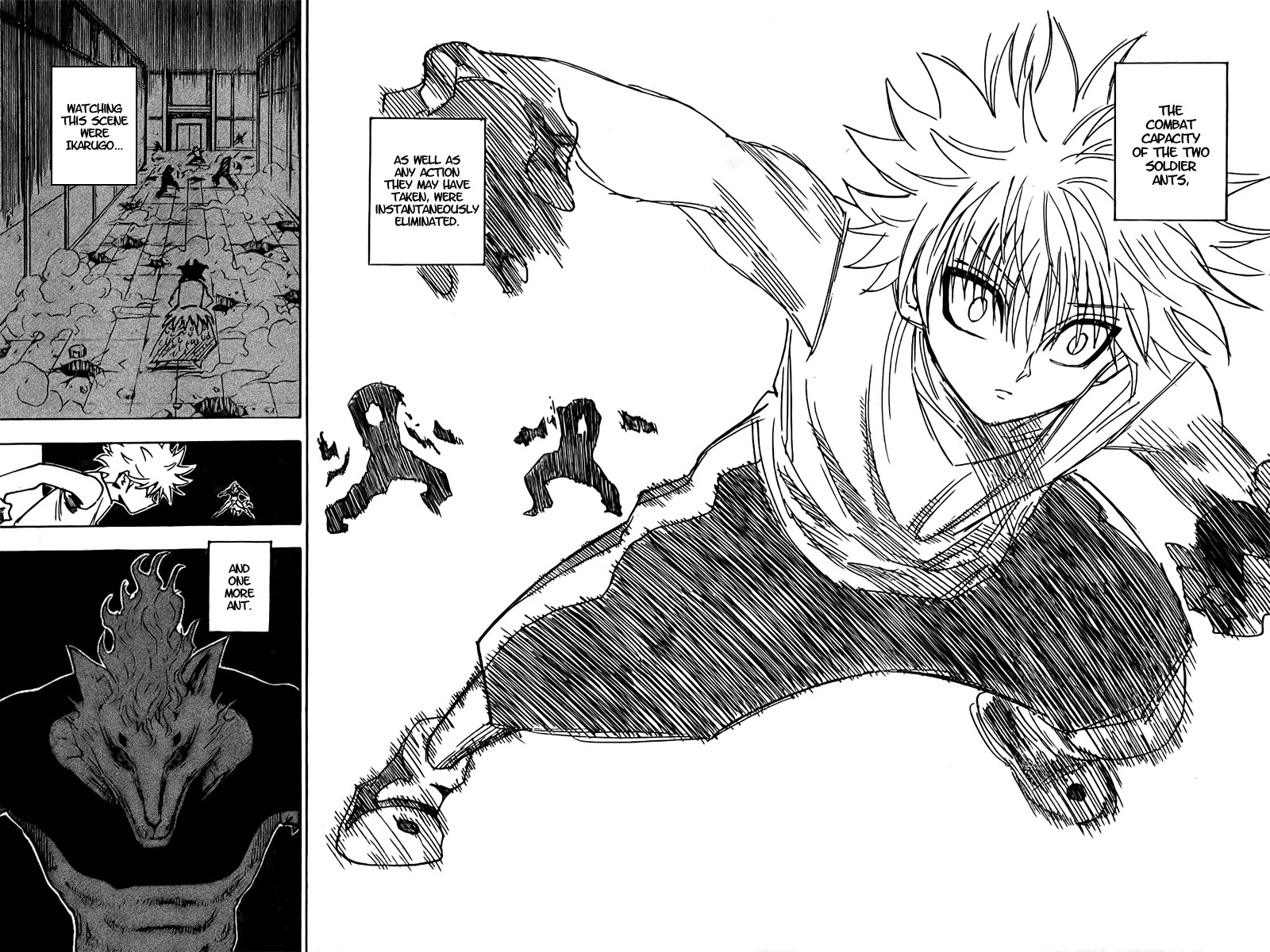 Hunter x Hunter Manga Chapter 269 page 14 - Adversity Is a Good Thing