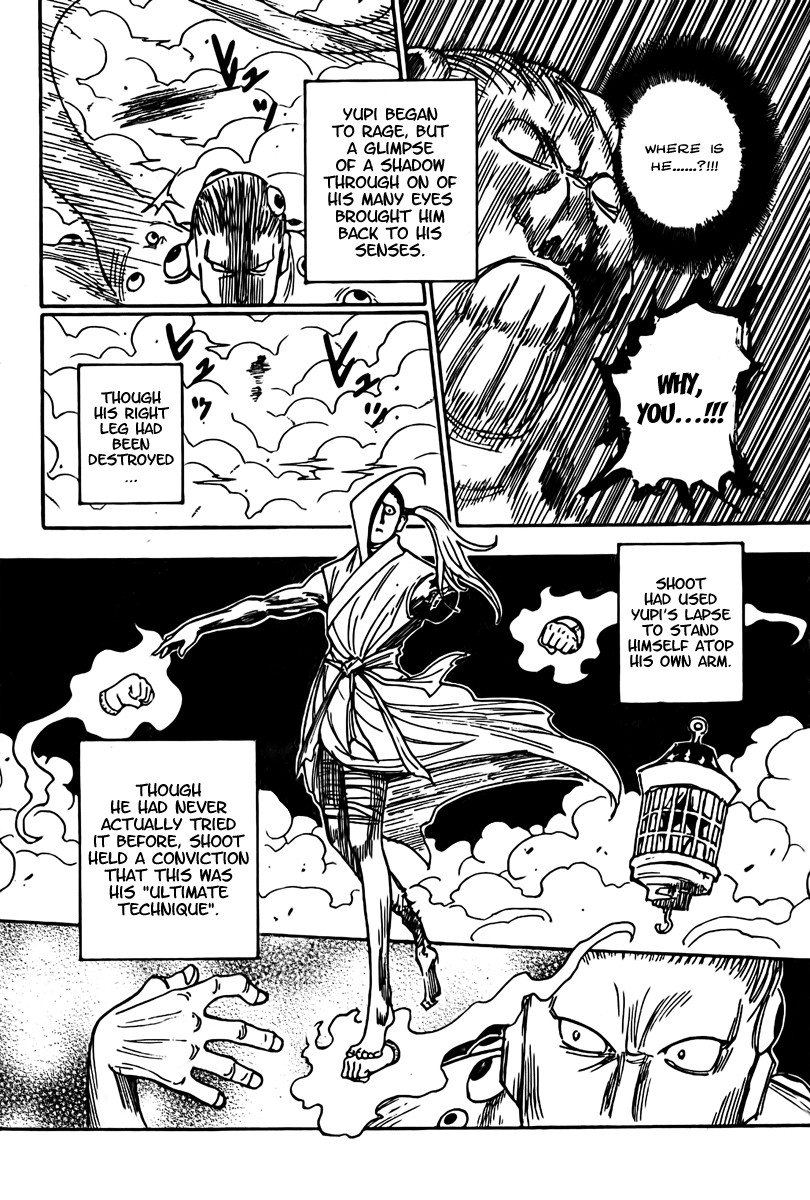 Hunter x Hunter Manga Chapter 269 page 2 - Adversity Is a Good Thing