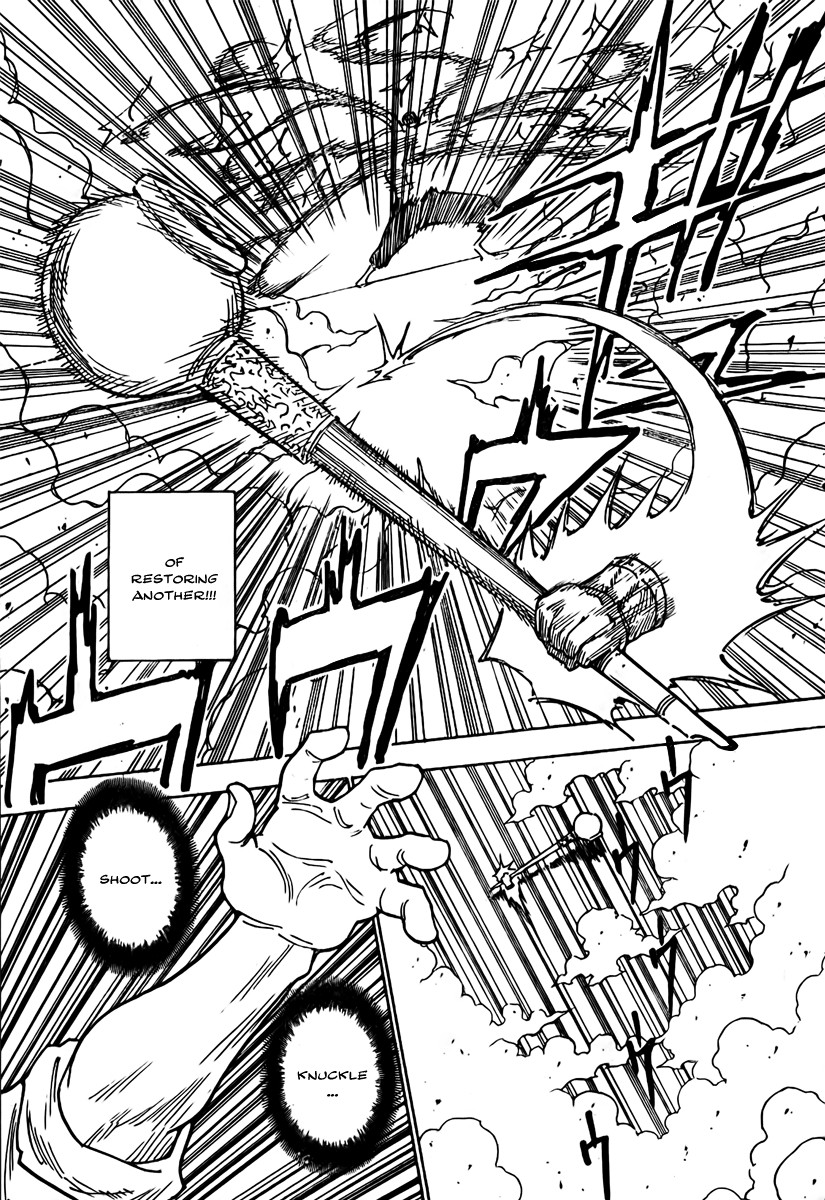 Hunter x Hunter Manga Chapter 269 page 5 - Adversity Is a Good Thing