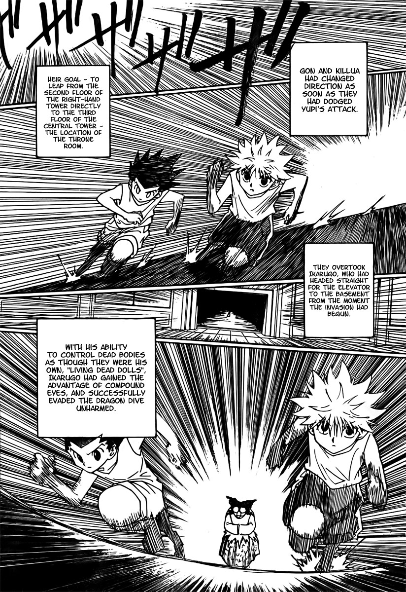 Hunter x Hunter Manga Chapter 269 page 7 - Adversity Is a Good Thing
