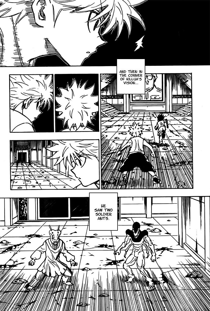 Hunter x Hunter Manga Chapter 269 page 9 - Adversity Is a Good Thing