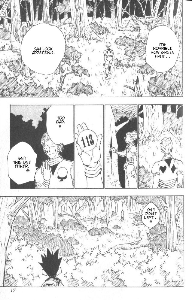 Hunter x Hunter Manga Chapter 27 page 12 - A Volatile Situation