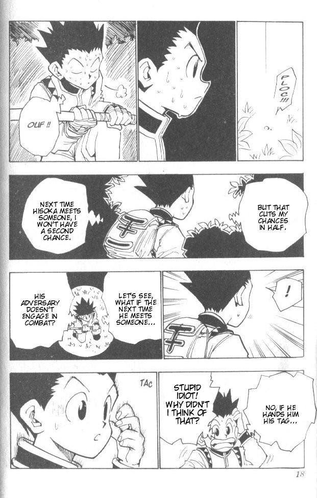 Hunter x Hunter Manga Chapter 27 page 13 - A Volatile Situation