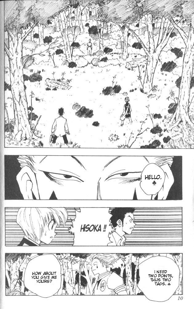 Hunter x Hunter Manga Chapter 27 page 5 - A Volatile Situation