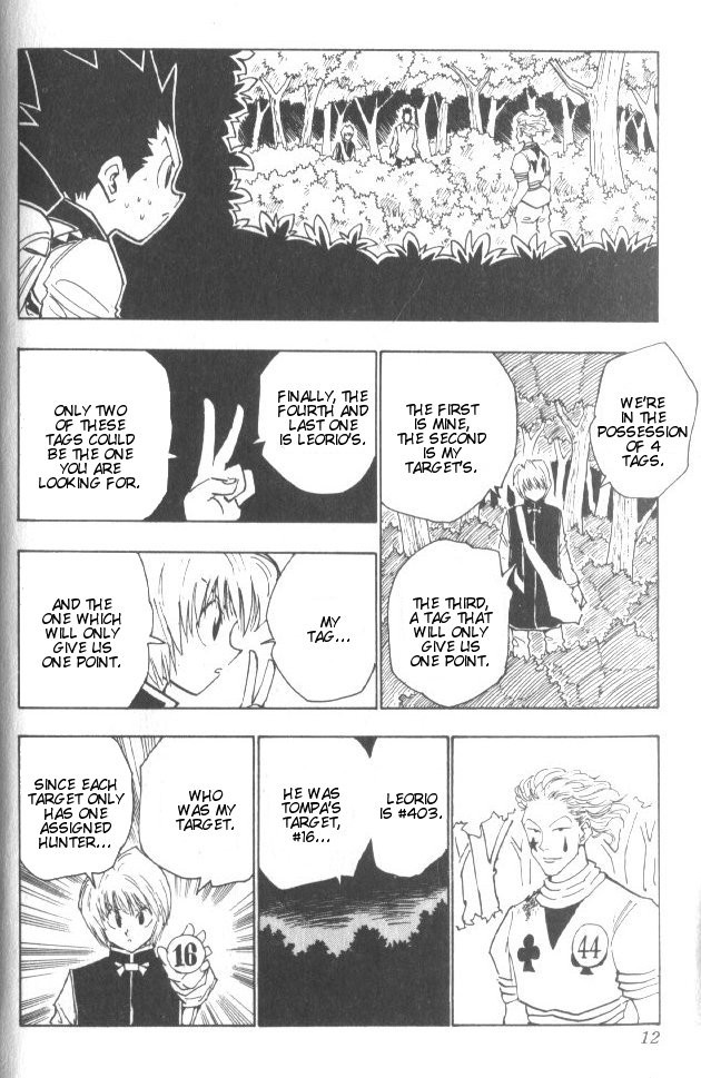 Hunter x Hunter Manga Chapter 27 page 7 - A Volatile Situation