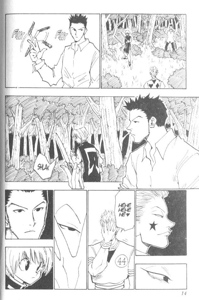 Hunter x Hunter Manga Chapter 27 page 9 - A Volatile Situation