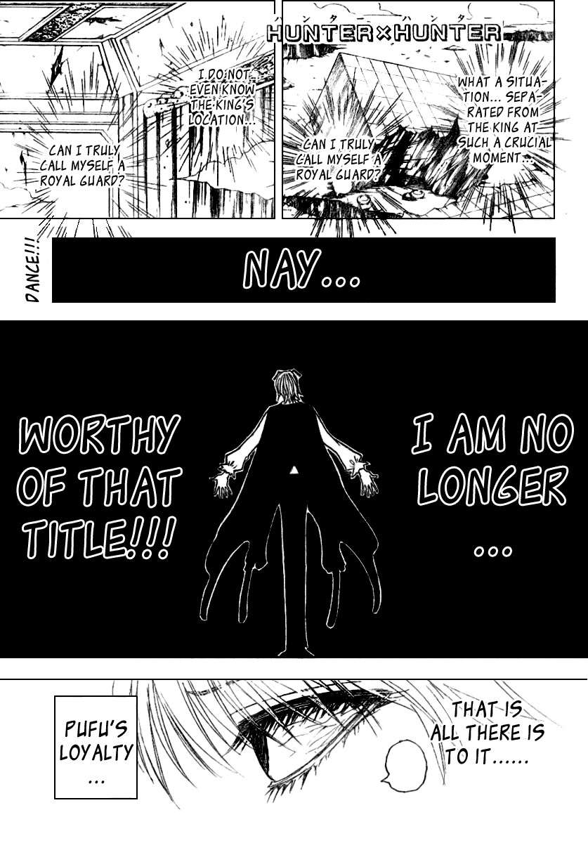 Hunter x Hunter Manga Chapter 270 page 1 - Indebted To