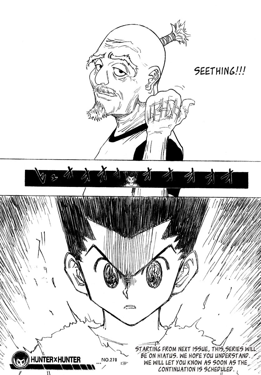 Hunter x Hunter Manga Chapter 270 page 16 - Indebted To