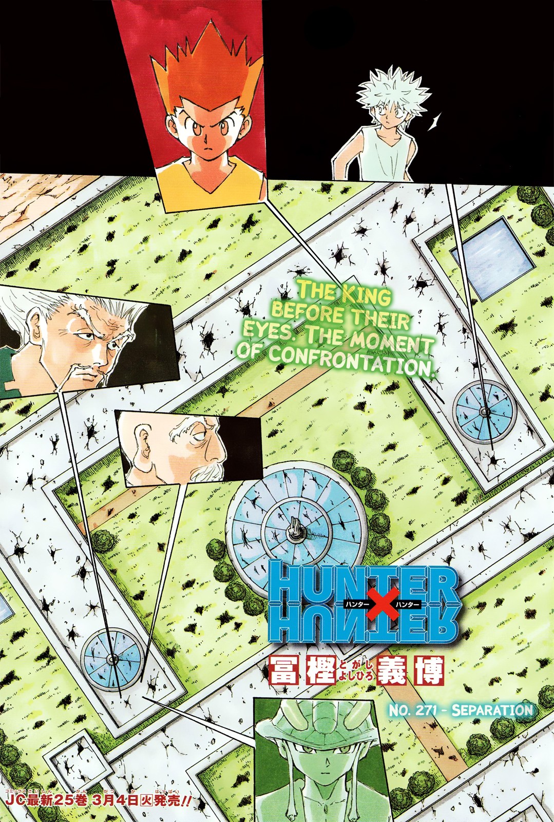 Hunter x Hunter Manga Chapter 271 page 2 - Separation