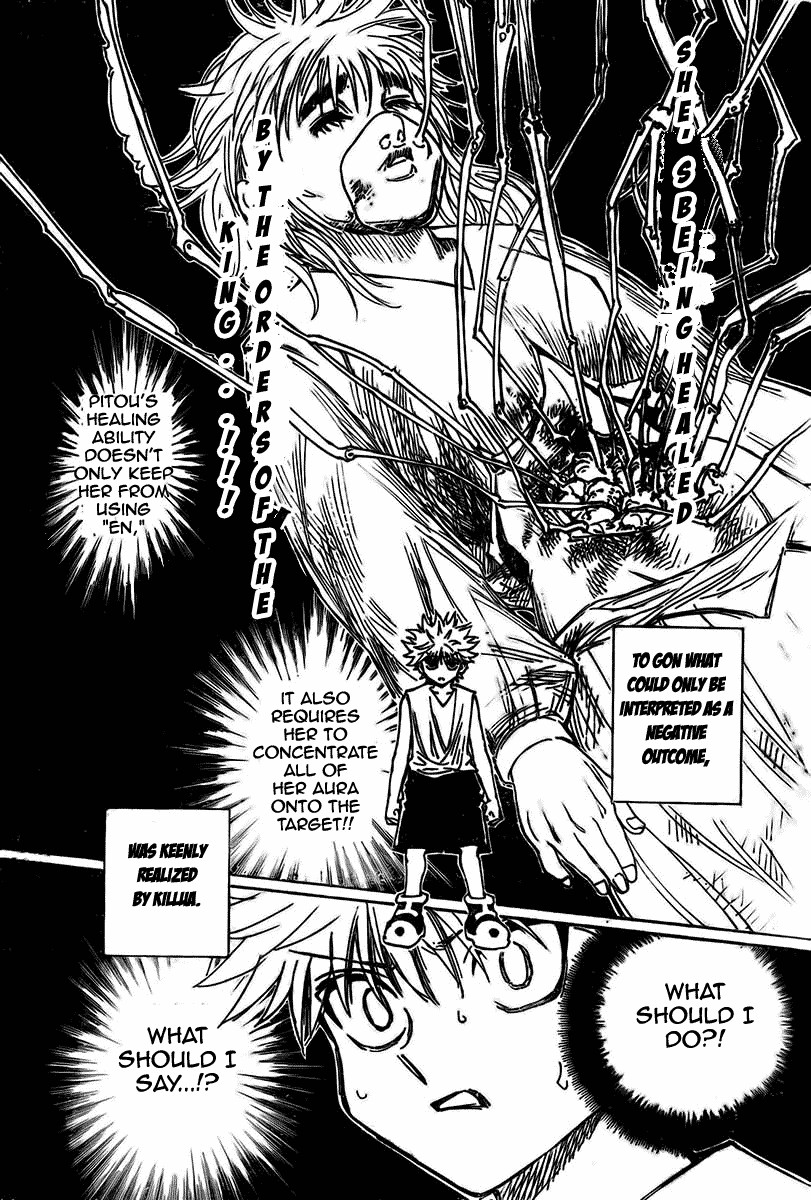 Hunter x Hunter Manga Chapter 274 page 12 - Solution