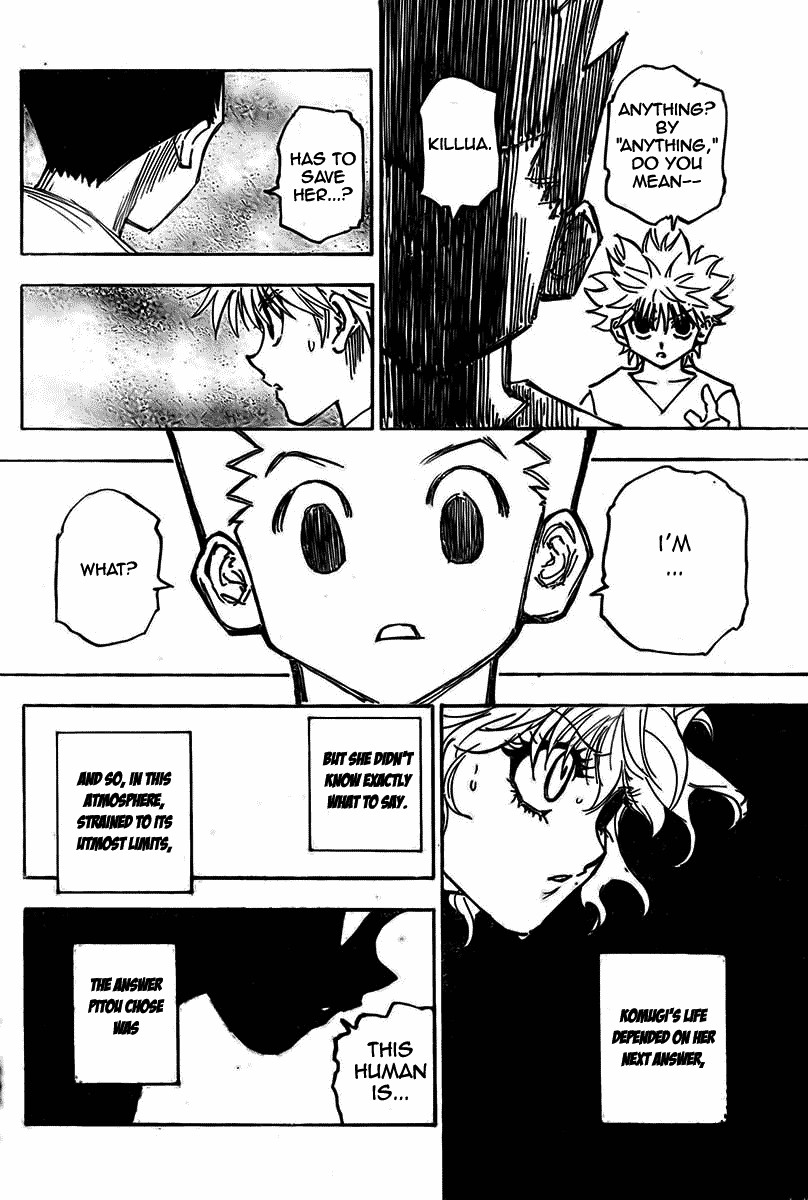 Hunter x Hunter Manga Chapter 274 page 15 - Solution