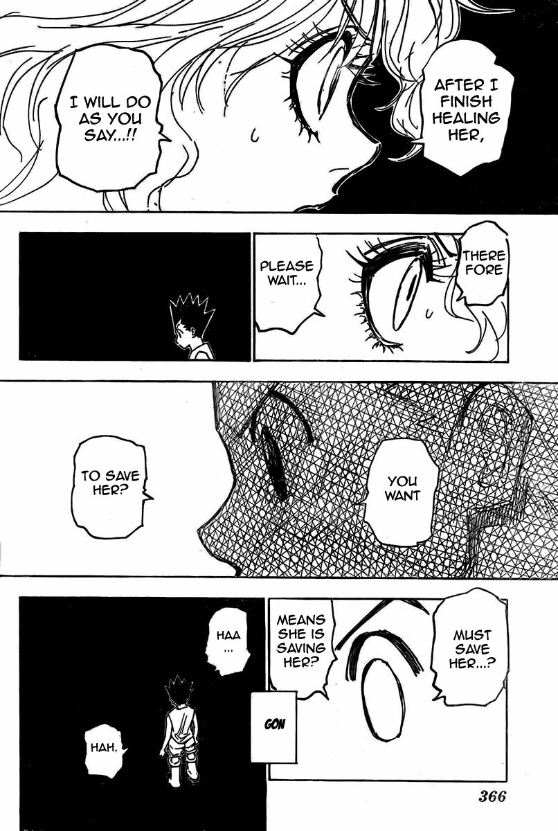 Hunter x Hunter Manga Chapter 274 page 17 - Solution