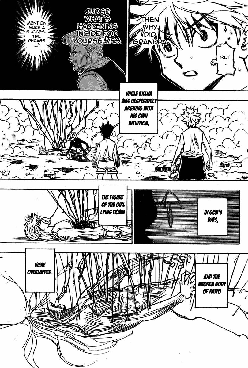Hunter x Hunter Manga Chapter 274 page 6 - Solution