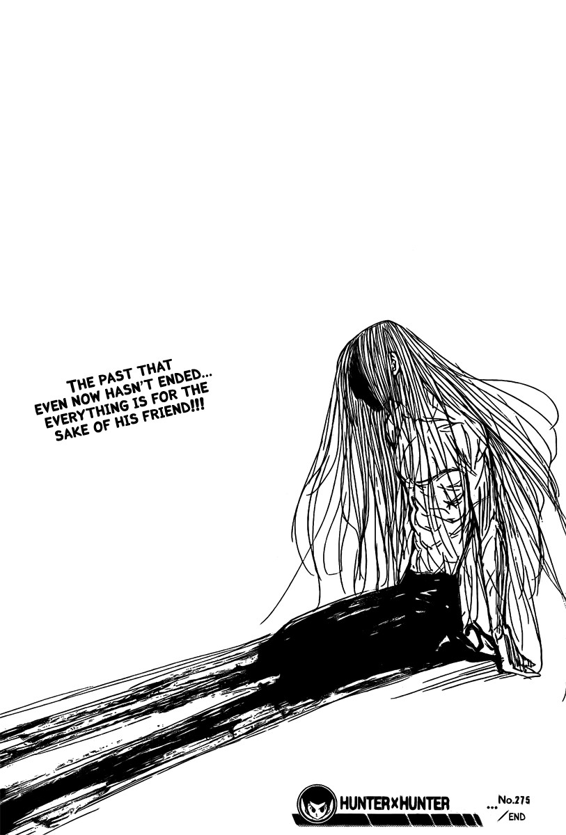 Hunter x Hunter Manga Chapter 275 page 18 - Promise