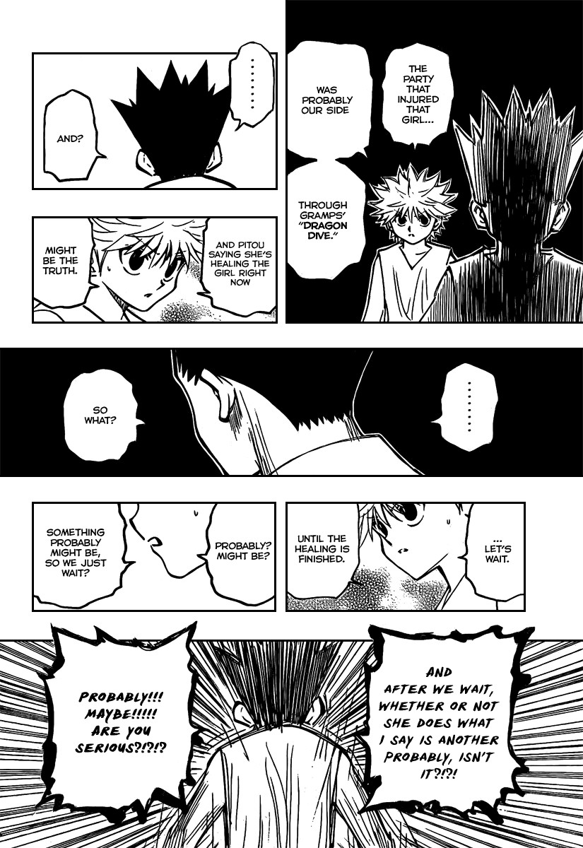 Hunter x Hunter Manga Chapter 275 page 2 - Promise
