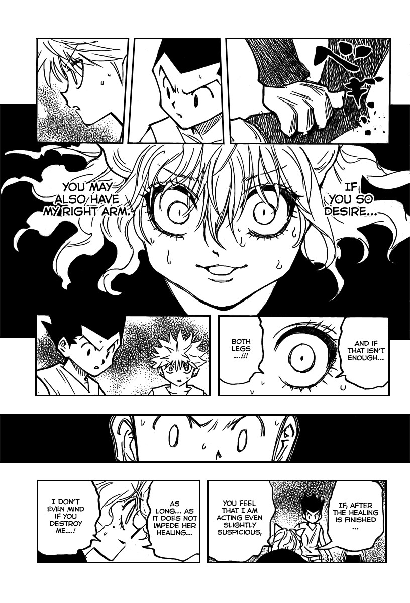 Hunter x Hunter Manga Chapter 275 page 5 - Promise