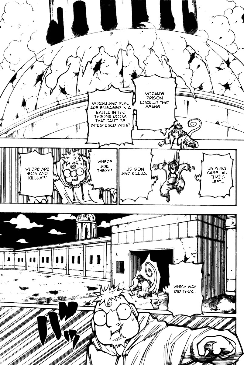 Hunter x Hunter Manga Chapter 276 page 10 - Missileman