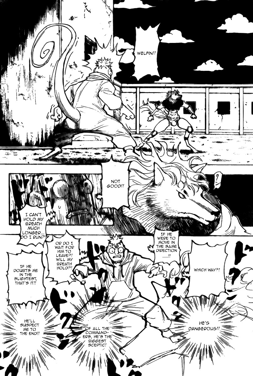 Hunter x Hunter Manga Chapter 276 page 11 - Missileman