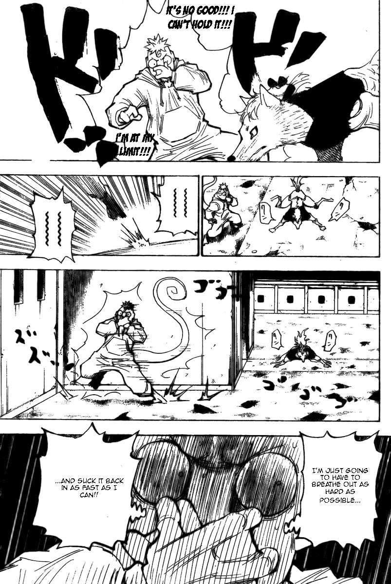 Hunter x Hunter Manga Chapter 276 page 12 - Missileman