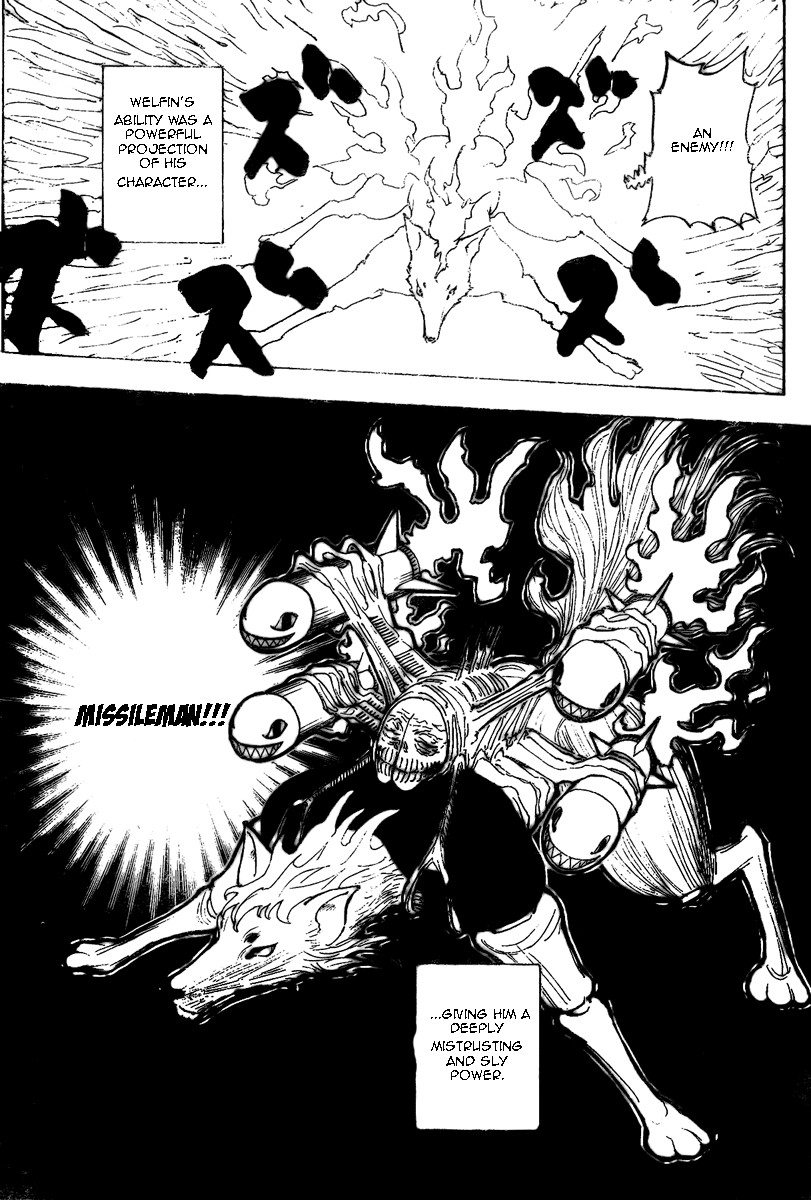 Hunter x Hunter Manga Chapter 276 page 14 - Missileman